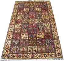 Appraisal: Bakhtiari Carpet circa 's Nice area rug with a central