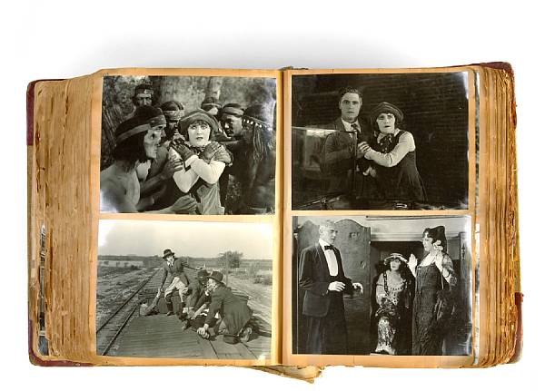 Appraisal: A Ruth Roland impressive collection of rare sepia and black