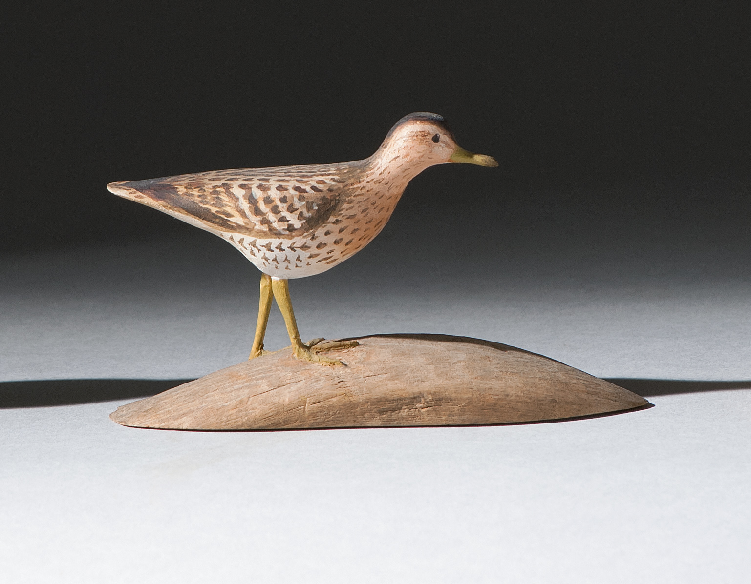 Appraisal: MINIATURE UPLAND PLOVER By Harold Gibbs of Barrington Rhode Island