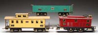 Appraisal: AMERICAN FLYER STANDARD GAUGE ELECTRIC LOCOMOTIVE FREIGHT SET WITH TWO