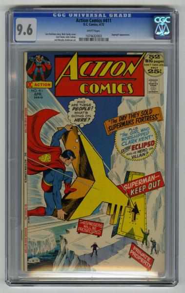 Appraisal: Action Comics CGC D C Comics Click for full description