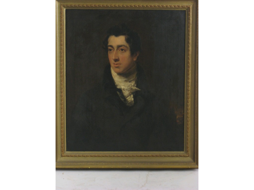 Appraisal: CIRCLE OF SIR THOMAS LAWRENCE P R A - Portrait