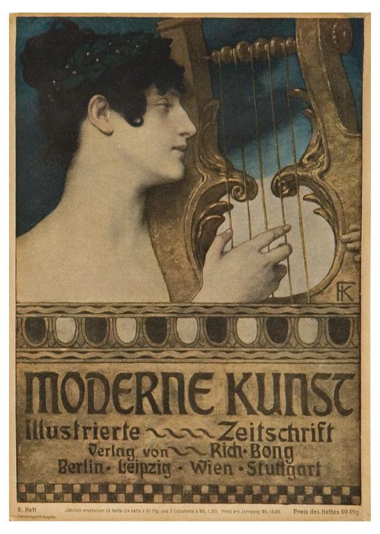 Appraisal: KUPKA Frantisek - MODERNE KUNST offset lithographs in colors c