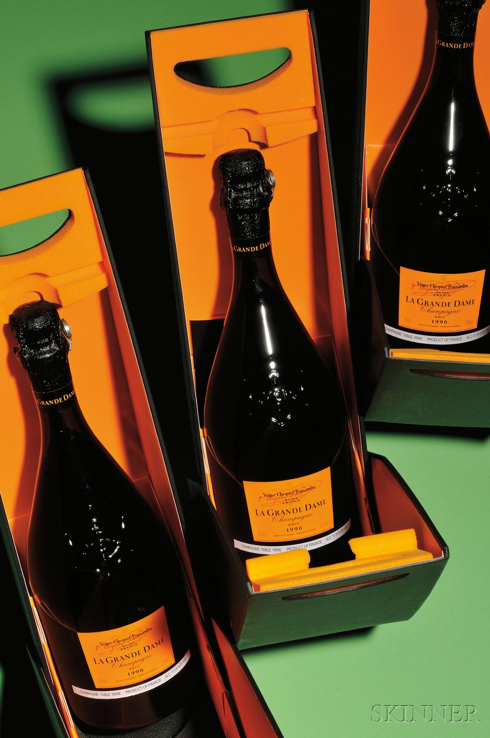 Appraisal: Veuve Clicquot La Grande Dame bottles each with gift case