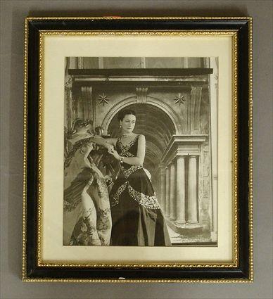 Appraisal: BEATON CECIL PORTRAIT OF THE DUTCHESS OF WINDSOR Silver Gelatin