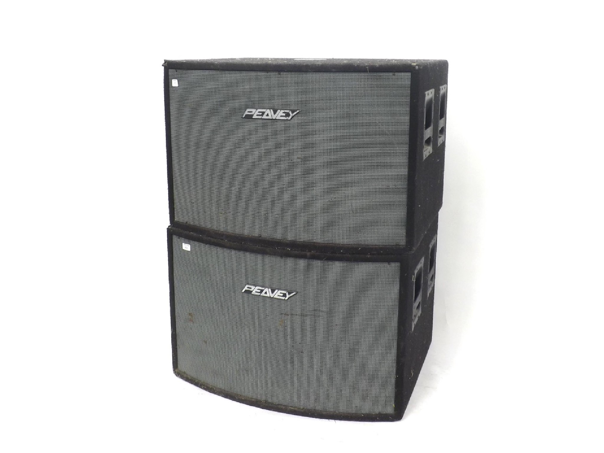 Appraisal: Pair of Peavey Hisys XT sub bass bin speakers both