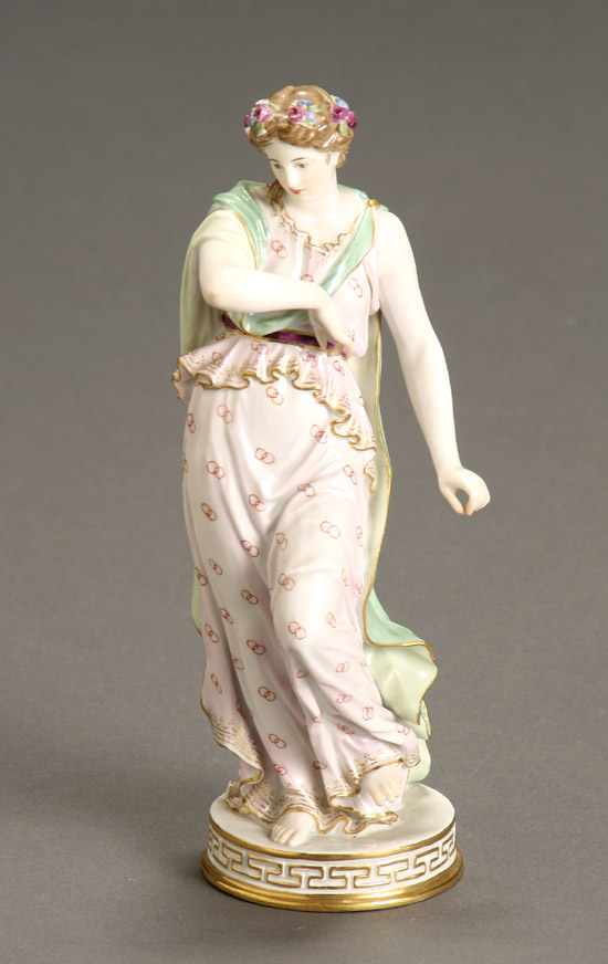 Appraisal: Meissen Figure of a Classical Woman Late th-Early th Century