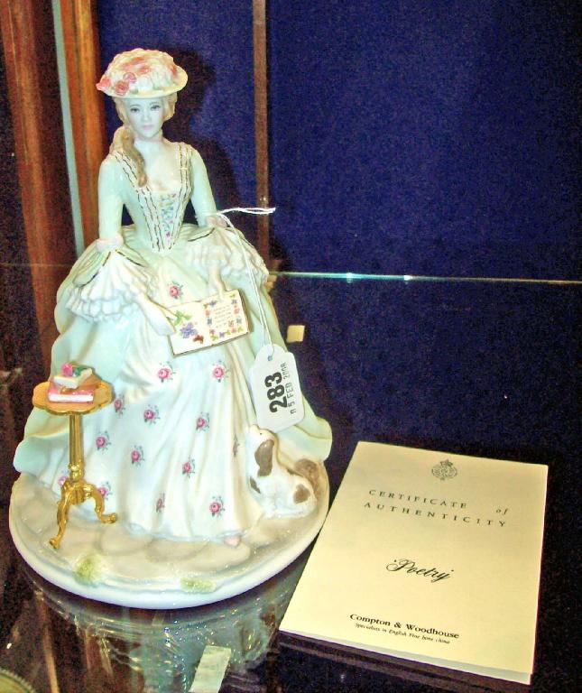 Appraisal: A Royal Worcester figure Poetry -