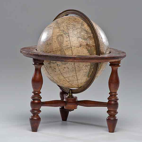 Appraisal: Terrestrial Globe by Gilmart Joslin on Stand American th century