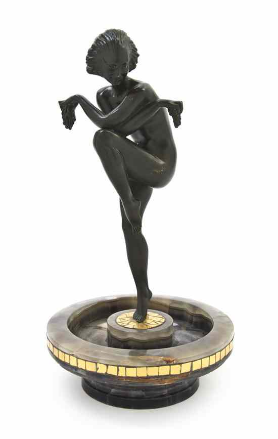 Appraisal: A French Bronze Figure Pierre Le Faguays - depicting a