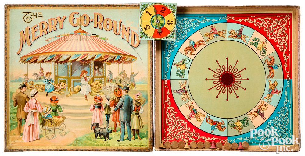 Appraisal: Chaffee Selchow The Merry Go Round Game Chaffee Selchow The