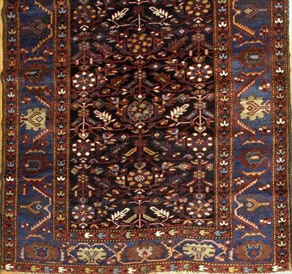 Appraisal: Hamadan Rug ft in x ft in