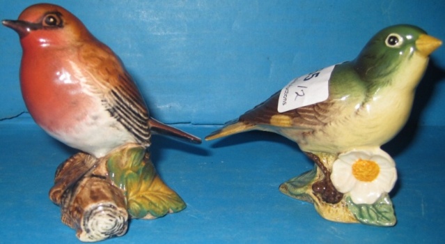 Appraisal: Beswick Greenfinch and Robin