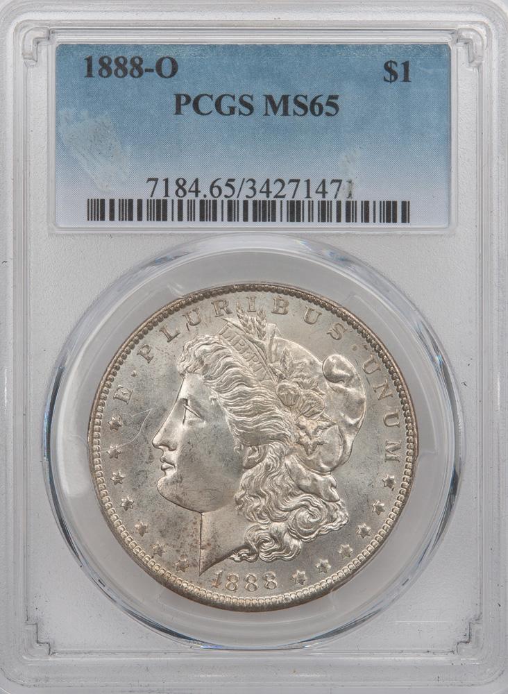 Appraisal: -O MORGAN SILVER DOLLAR PCGS MS An -O New Orleans