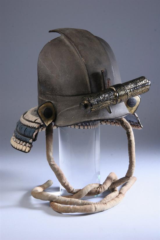 Appraisal: JAPANESE SAMURAI HELMET Edo period th - th century Single