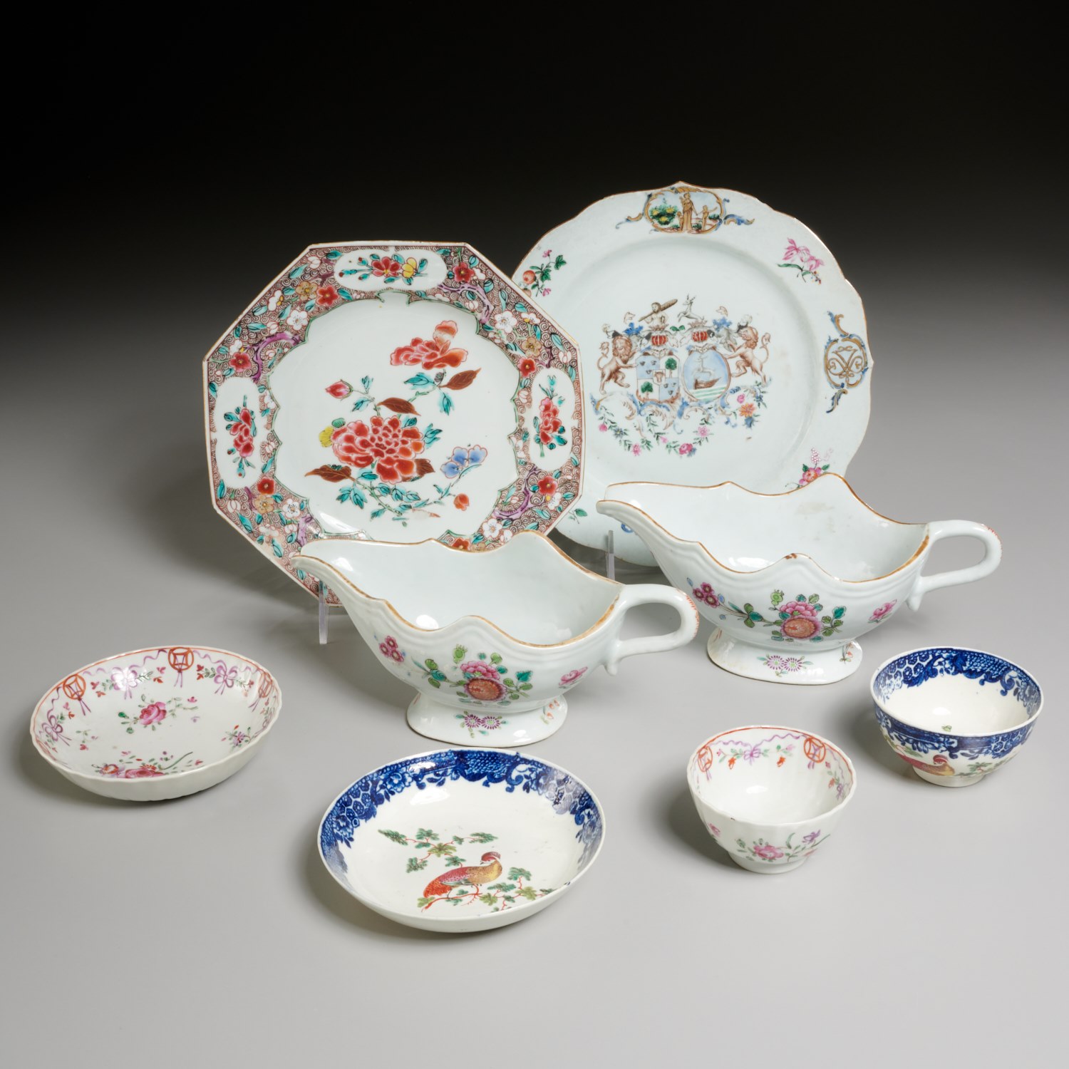 Appraisal: GROUP OLD CHINESE EXPORT PORCELAINS th th c pieces incl