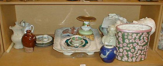 Appraisal: Victorian and later ceramics all on shelf