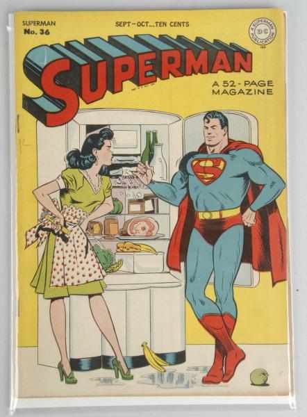 Appraisal: Superman Comic No Description Comic has one small pencil mark