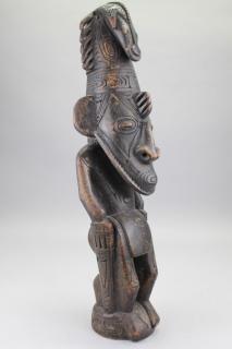 Appraisal: Antique Carved African Tribal Figure Antique Carved African Tribal Figure