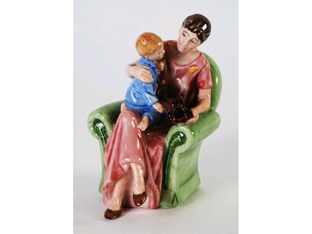 Appraisal: ROYAL DOULTON CHINA GROUP 'WHEN I WAS YOUNG' HN cm