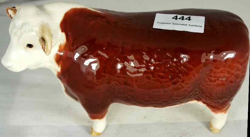 Appraisal: Beswick Model of a Hereford Bull a