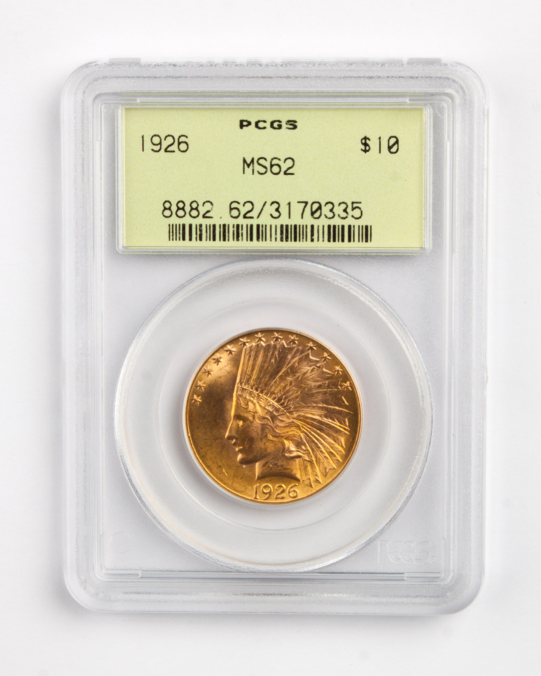 Appraisal: United States gold eagle Indian type MS- in PCGS holder