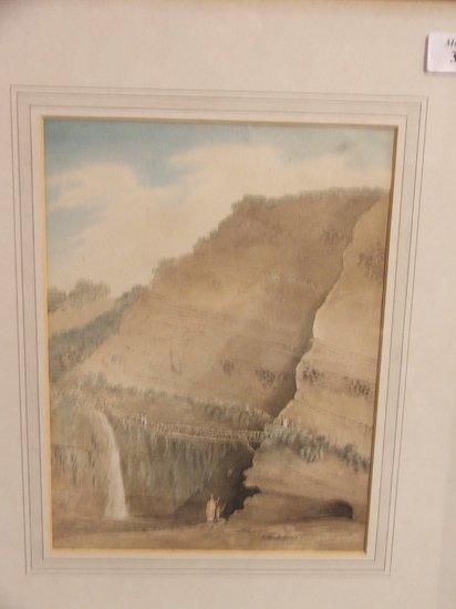 Appraisal: THE REVD JOHN SWETE c - - Bridge over gorge