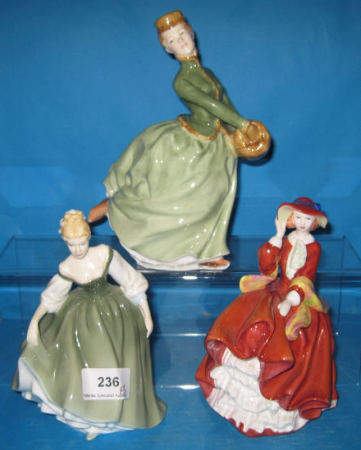 Appraisal: Royal Doulton Figures Top O The Hill HN Grace HN