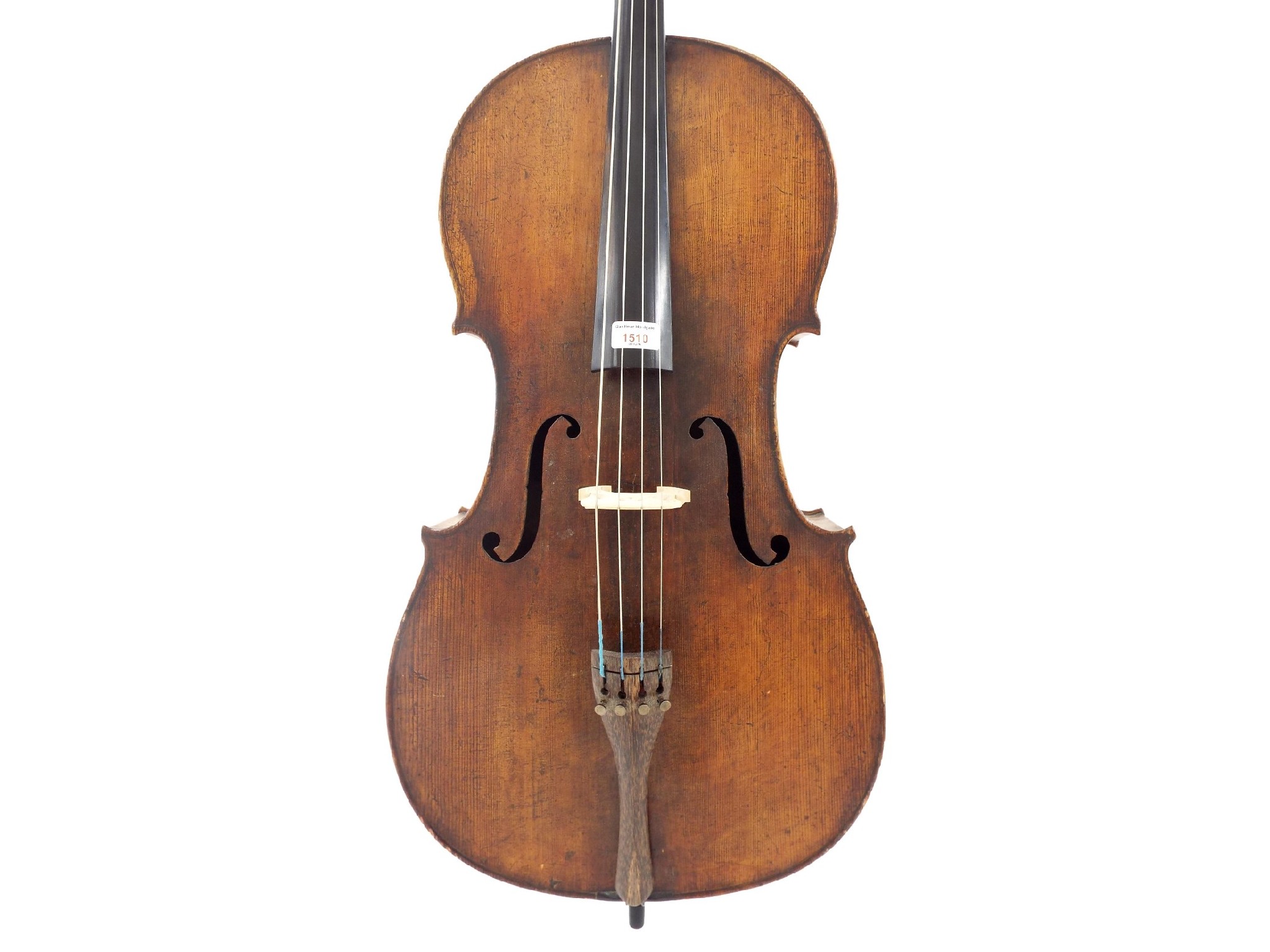 Appraisal: French violoncello of the H Derazey workshop unlabelled the two