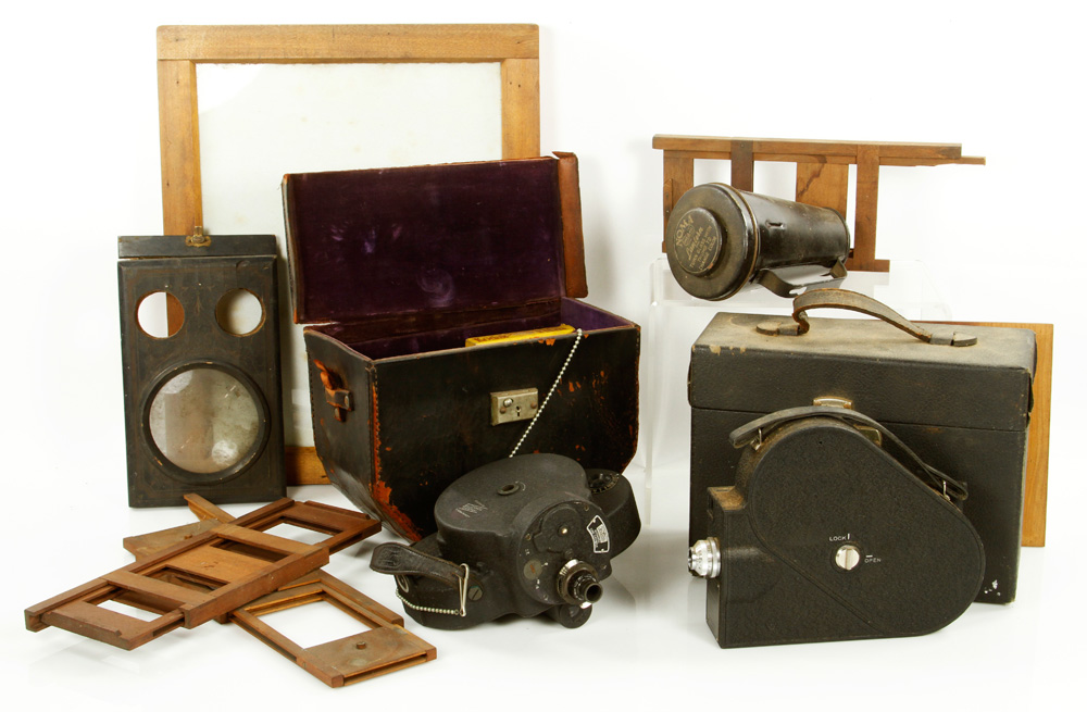 Appraisal: - Assorted Cameras Assorted cameras owned by the artist photographer