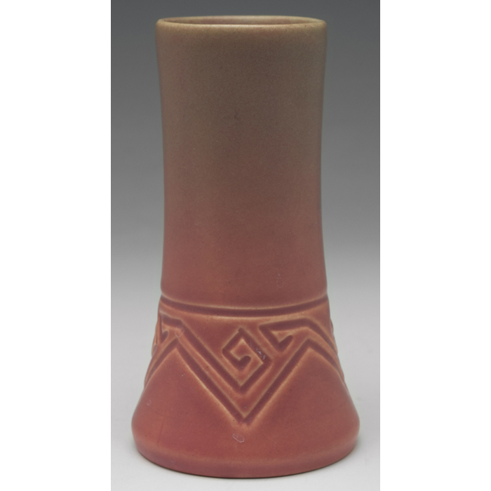 Appraisal: Rookwood vase cylindrical shape with a flared base Arts Crafts