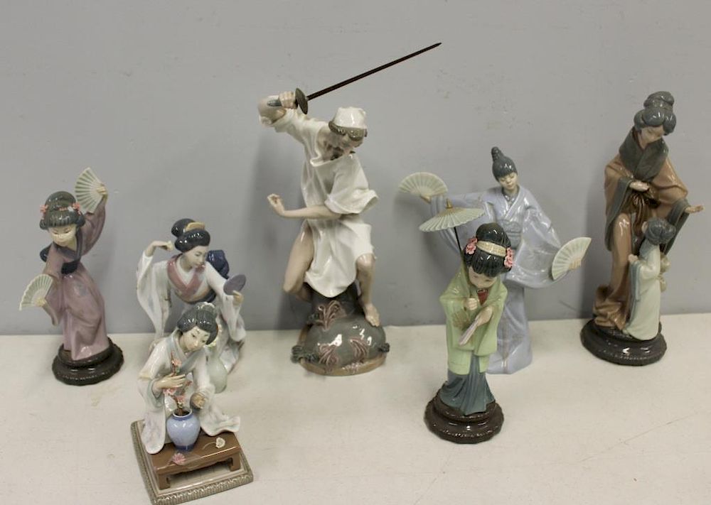 Appraisal: LLADRO DAO Grouping of Dao and LLadro From a New