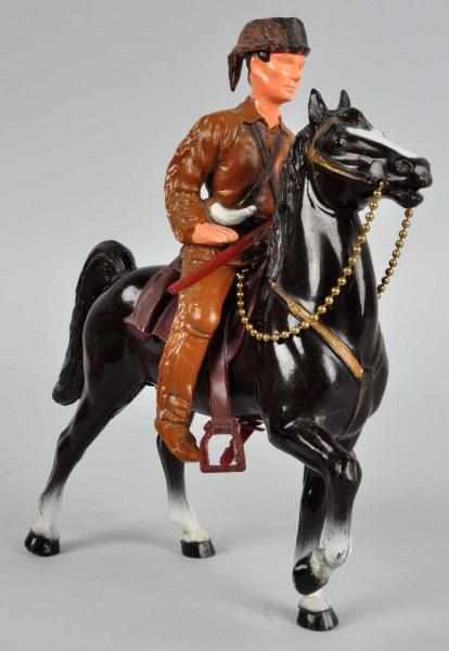 Appraisal: Hartland Davy Crockett Horse Rider Prototype Description Set includes rifle