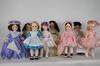 Appraisal: DOLLS - Group of eight Madame Alexander vinyl dolls in