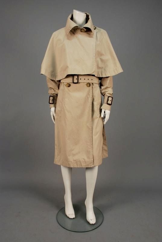 Appraisal: VIVIENNE WESTWOOD ANGLOMANIA TRENCH COAT s Double breasted khaki cotton