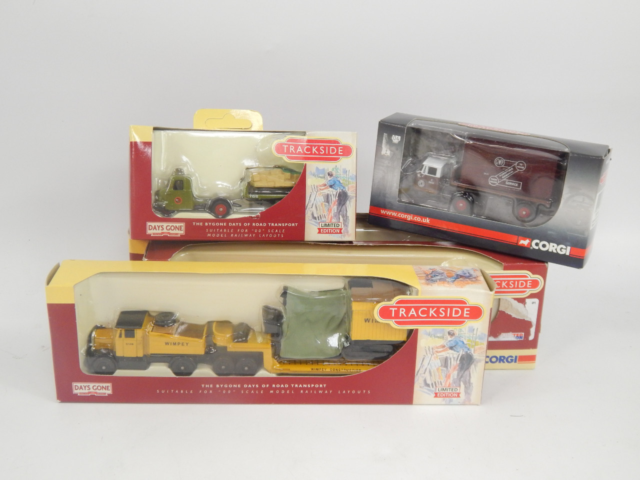 Appraisal: Corgi Trackside vehicles including a Sentinel Ballast tractor Mammouth and