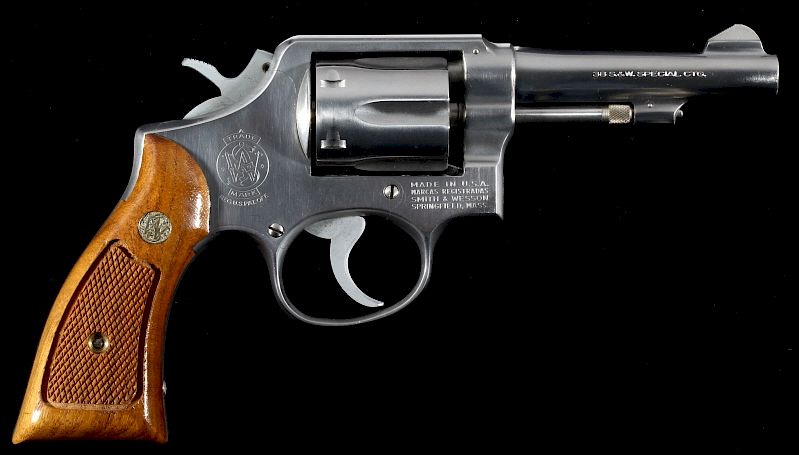 Appraisal: Smith Wesson Model D A Stainless Revolver For bidding in