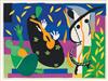 Appraisal: HENRI MATISSE after Two prints from Verve Tristesse du Roi