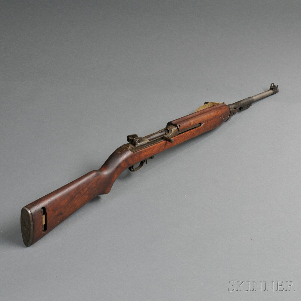 Appraisal: U S M Semi-automatic Carbine c serial number walnut stock