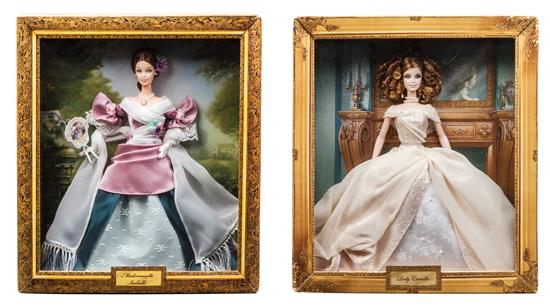 Appraisal: Sale Lot Two Portrait Collection Barbies model b including Mademoiselle