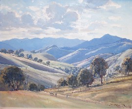 Appraisal: LEONARD LONG BORN MCPHERSON VALLEY OIL ON CANVAS x CM