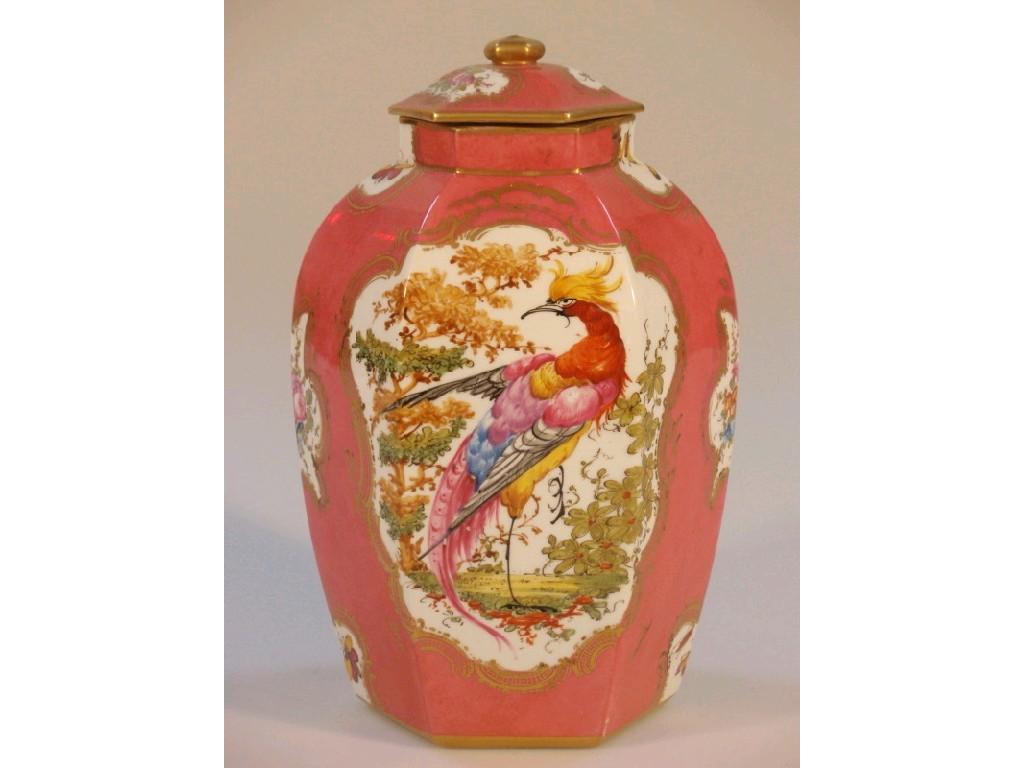 Appraisal: A late th early thC French porcelain vase and cover