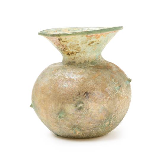 Appraisal: Sale Lot A Roman Blown Glass Jar circa th century