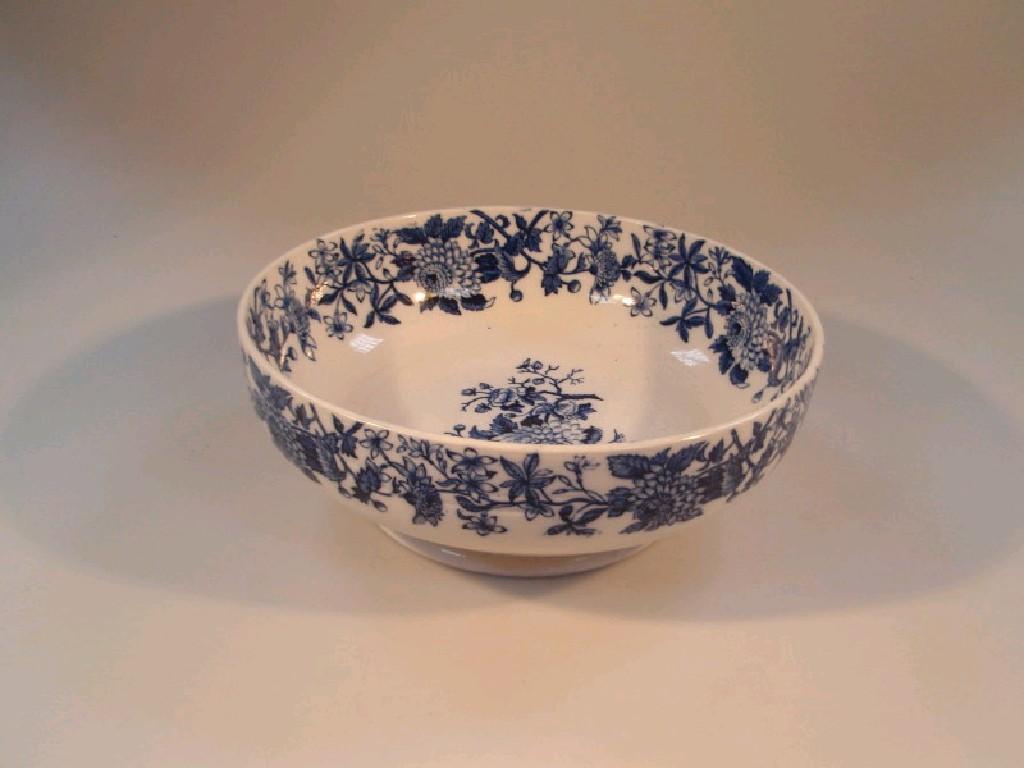 Appraisal: A large late Victorian Copeland china bowl raised on a