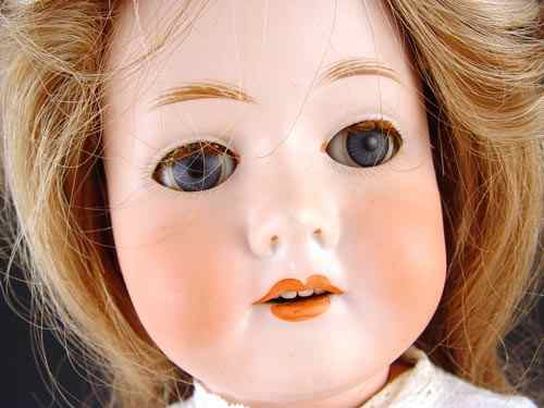 Appraisal: '' C M BERGMANN BISQUE HEAD DOLL C M Bergmann