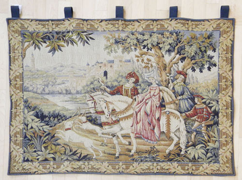 Appraisal: Franklin Mint tapestry x