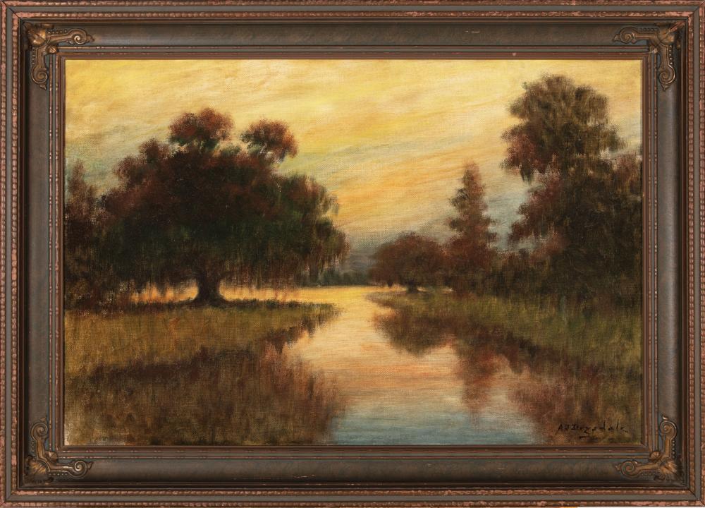 Appraisal: Alexander John Drysdale American New Orleans - Live Oak on