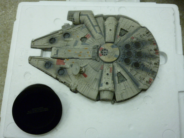 Appraisal: A Code Collectibles Star Wars Model Millenium Falcon long with