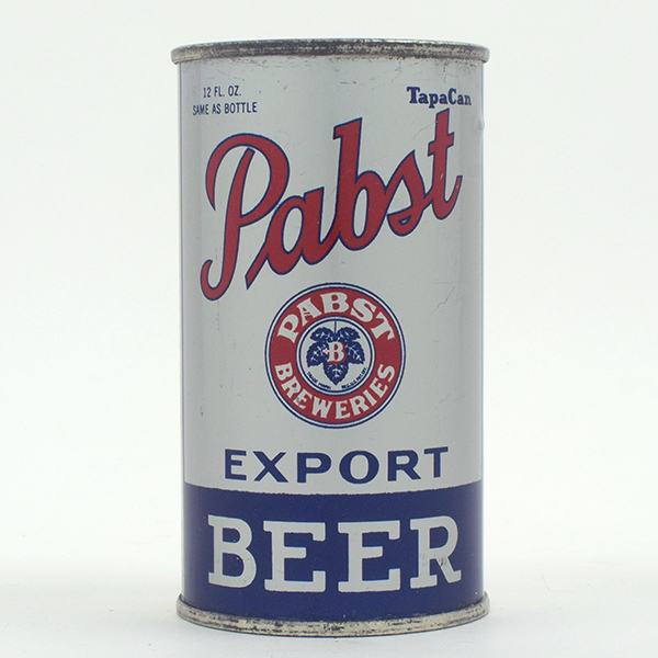 Appraisal: Pabst Export Beer Opening Instruction Flat Top - Reference USBC