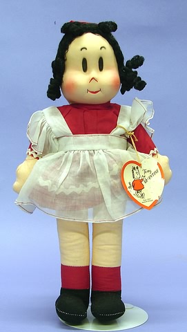 Appraisal: Antique cloth doll Georgene Novelties Inc Little LuLu Heart shaped